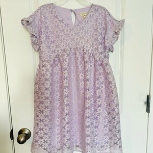 Hayden Girls Lavender Floral Dress